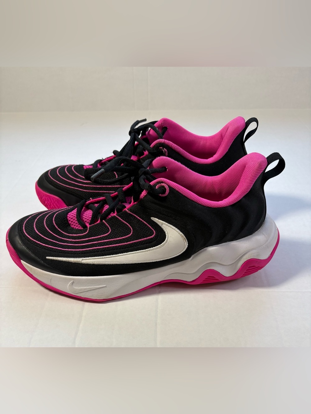 Nike Giannis Freak 6 Pink Black Sneakers Youth 6.5Y Womens 8